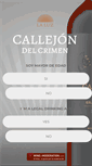 Mobile Screenshot of callejondelcrimen.com